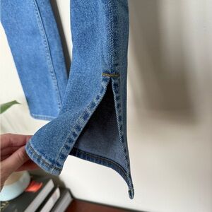 Cotton Citizen High-Rise Straight Leg Jeans | Made in USA | Blue Denim | Size 27